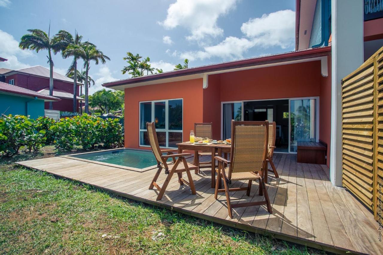 Villa Maorie 1 Chambre Avec Piscine Privee Ле-Франсуа Екстер'єр фото